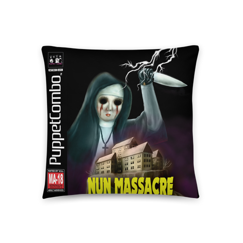 Nun Massacre Pillow